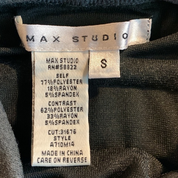 Max Studio long, dark heather gray, ruffle tiered skirt with fold waist. Size S - Picture 2 of 7